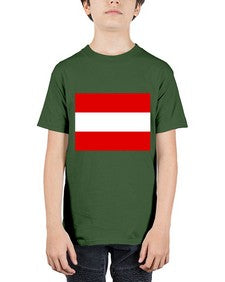 Austria 384# - world flags - Youth Tee Unisex