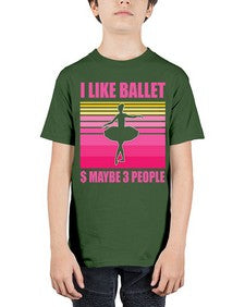 Ballerina i like ballet and ballet 63# - ballet - Youth Tee Unisex