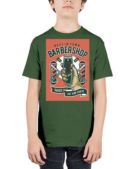 Barbershop590# - barber - Youth Tee Unisex