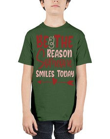 Be The Reason Someone Smiles Today Style 141# - motivation - Youth Tee Unisex