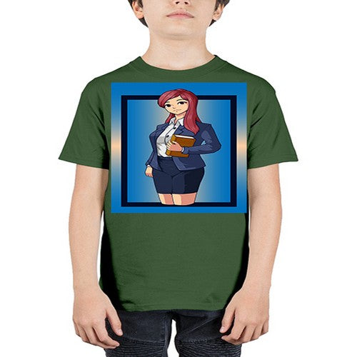 Beautiful teacher girl in teachers day 139# - anime - Youth Tee Unisex