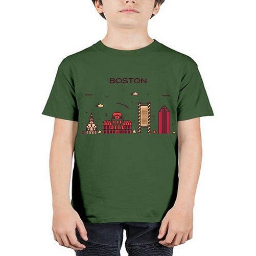 Boston 481# - cities - Youth Tee Unisex
