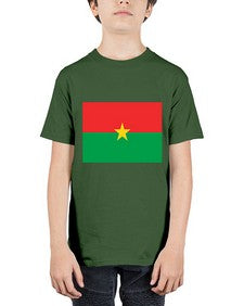 Burkina Faso 522# - world flags - Youth Tee Unisex