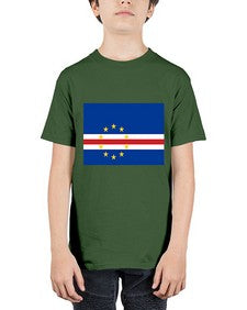 Cabo Verde 525# - world flags - Youth Tee Unisex