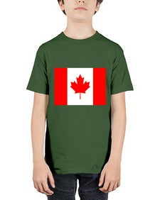 Canada 540# - world flags - Youth Tee Unisex