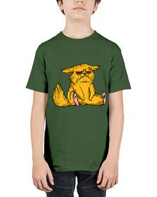 Cat 30# - cartoon animals - Youth Tee Unisex