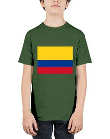 Colombia 596# - world flags - Youth Tee Unisex