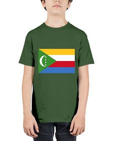 Comoros 612# - world flags - Youth Tee Unisex