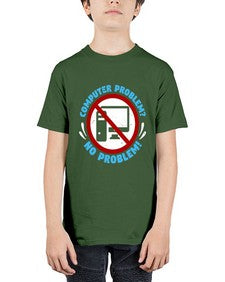 Computer problem no problem 8# - computer - Youth Tee Unisex
