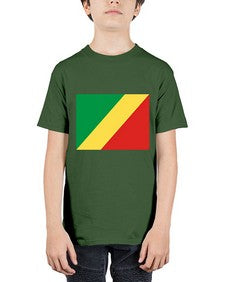 Congo Republic of the 614# - world flags - Youth Tee Unisex