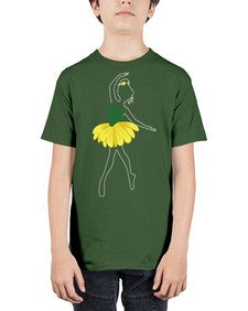 Cute ballet ballerino girls dancing ballet 83# - ballet - Youth Tee Unisex