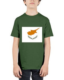 Cyprus 636# - world flags - Youth Tee Unisex