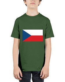 Czechia 637# - world flags - Youth Tee Unisex