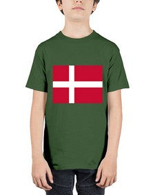 Denmark 657# - world flags - Youth Tee Unisex