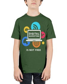 Digital Marketing is Not Free 23# - internet - Youth Tee Unisex