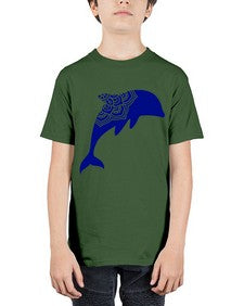 DolphinMandala 382# - mandala - Youth Tee Unisex