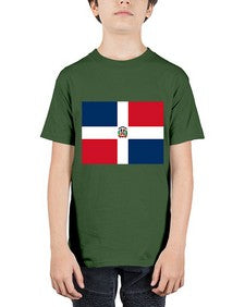 Dominican Republic 677# - world flags - Youth Tee Unisex