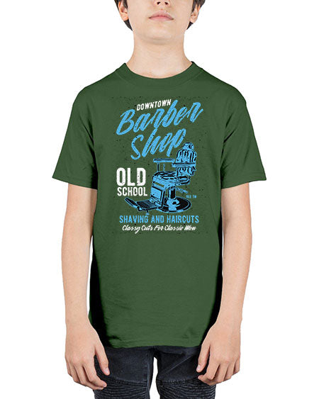 Downtown Barbershop730# - barber - Youth Tee Unisex