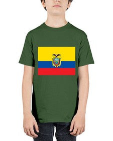 Ecuador 699# - world flags - Youth Tee Unisex