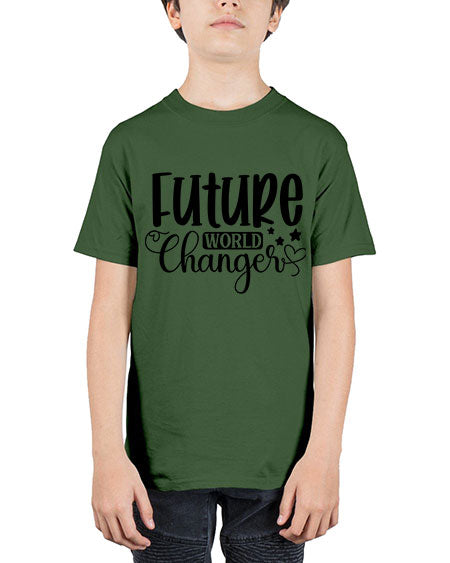 Future World Changer 318# - kids - Youth Tee Unisex