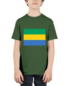 Gabon 754# - world flags - Youth Tee Unisex