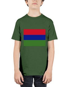 Gambia 755# - world flags - Youth Tee Unisex