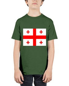 Georgia 759# - world flags - Youth Tee Unisex