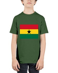 Ghana 768# - world flags - Youth Tee Unisex