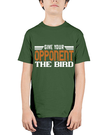 Give your opponent the bird 2268# - badminton - Youth Tee Unisex