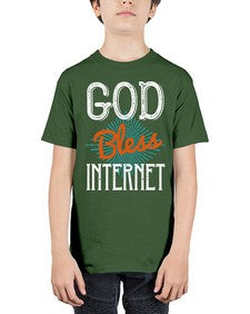 God bless internet 78# - internet - Youth Tee Unisex