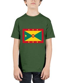 Grenada 783# - world flags - Youth Tee Unisex