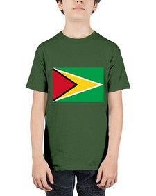 Guyana 800# - world flags - Youth Tee Unisex