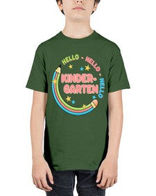 Hello Kindergarten Pencil 301# - kindergarten - Youth Tee Unisex