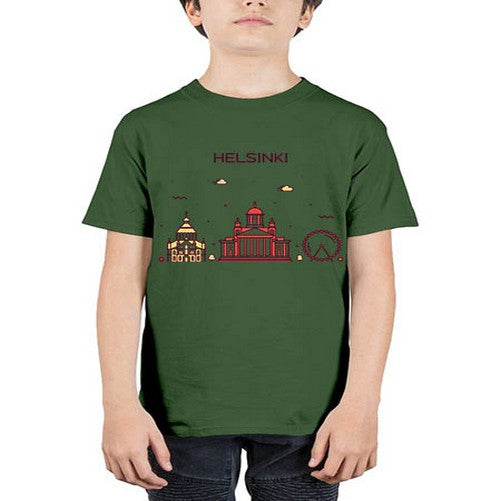 Helsinki 837# - cities - Youth Tee Unisex