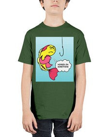 Hooked on Something 534# - art pop art - Youth Tee Unisex
