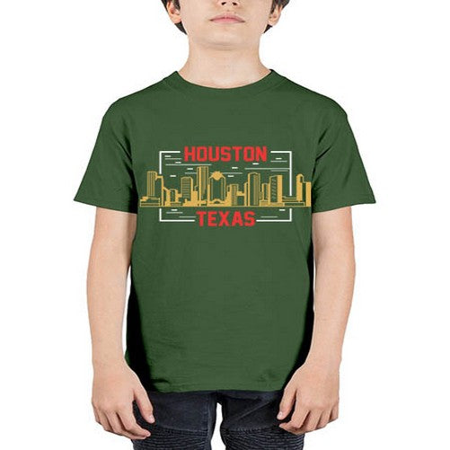 Houston 910# - cities - Youth Tee Unisex
