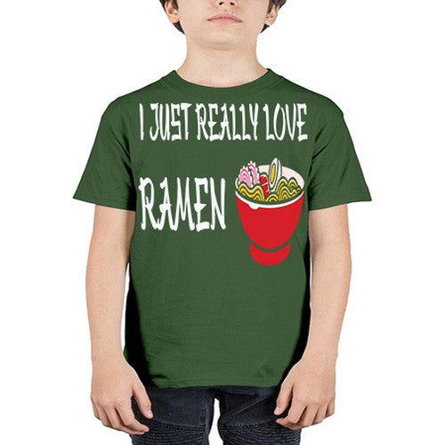 I Just Love Ramen Japanese Anime 238# - anime - Youth Tee Unisex