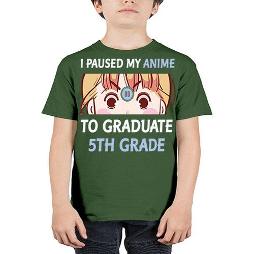 I Paused My Anime To Anime 243# - anime - Youth Tee Unisex