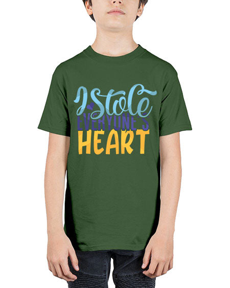 I Stole Everyones Heart Style 109# - baby - Youth Tee Unisex