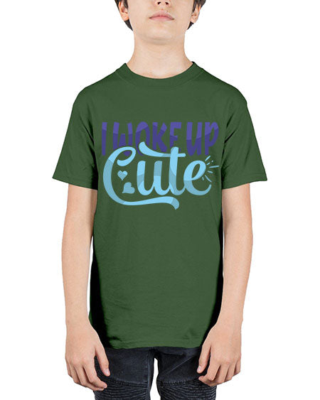I Woke Up Cute Style 112# - baby - Youth Tee Unisex