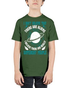 I dont belive that there are aliens 8# - ufo - Youth Tee Unisex