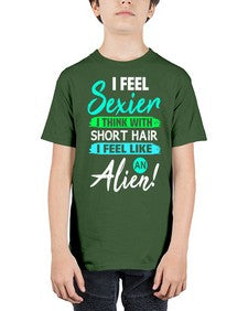 I feel sexier with short hair 12# - ufo - Youth Tee Unisex