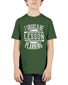 I should be lesson planning Style 921# - teacher - Youth Tee Unisex