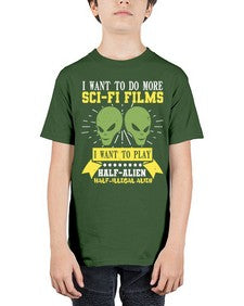 I want to do more SciFi films 20# - ufo - Youth Tee Unisex