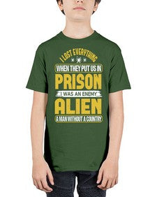 I was an enemy alien 24# - ufo - Youth Tee Unisex