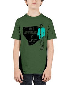 Im A Superhero In Scrubs Style Style 972# - nurse - Youth Tee Unisex