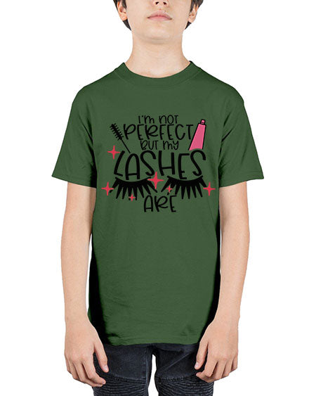 Im Not Perfect But My Lashes Are Style 79# - beauty - fashion - Youth Tee Unisex