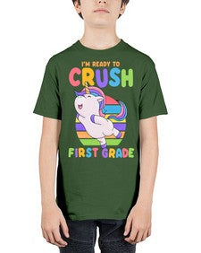 Im Ready to Crush first 387# - first grade - Youth Tee Unisex