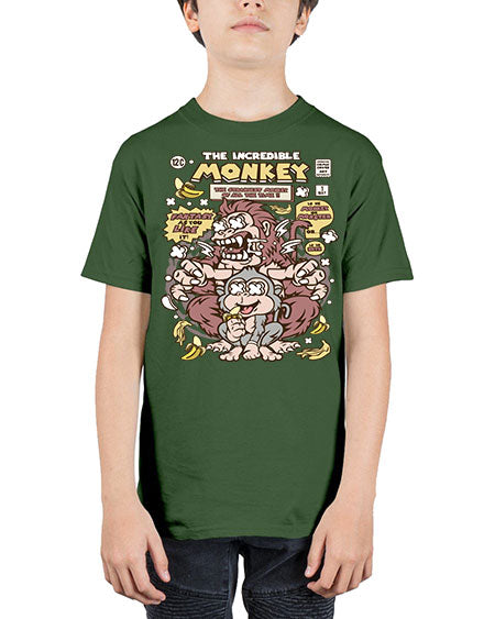 Incredible Monkey - monkey - Youth Tee Unisex