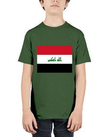 Iraq 961# - world flags - Youth Tee Unisex